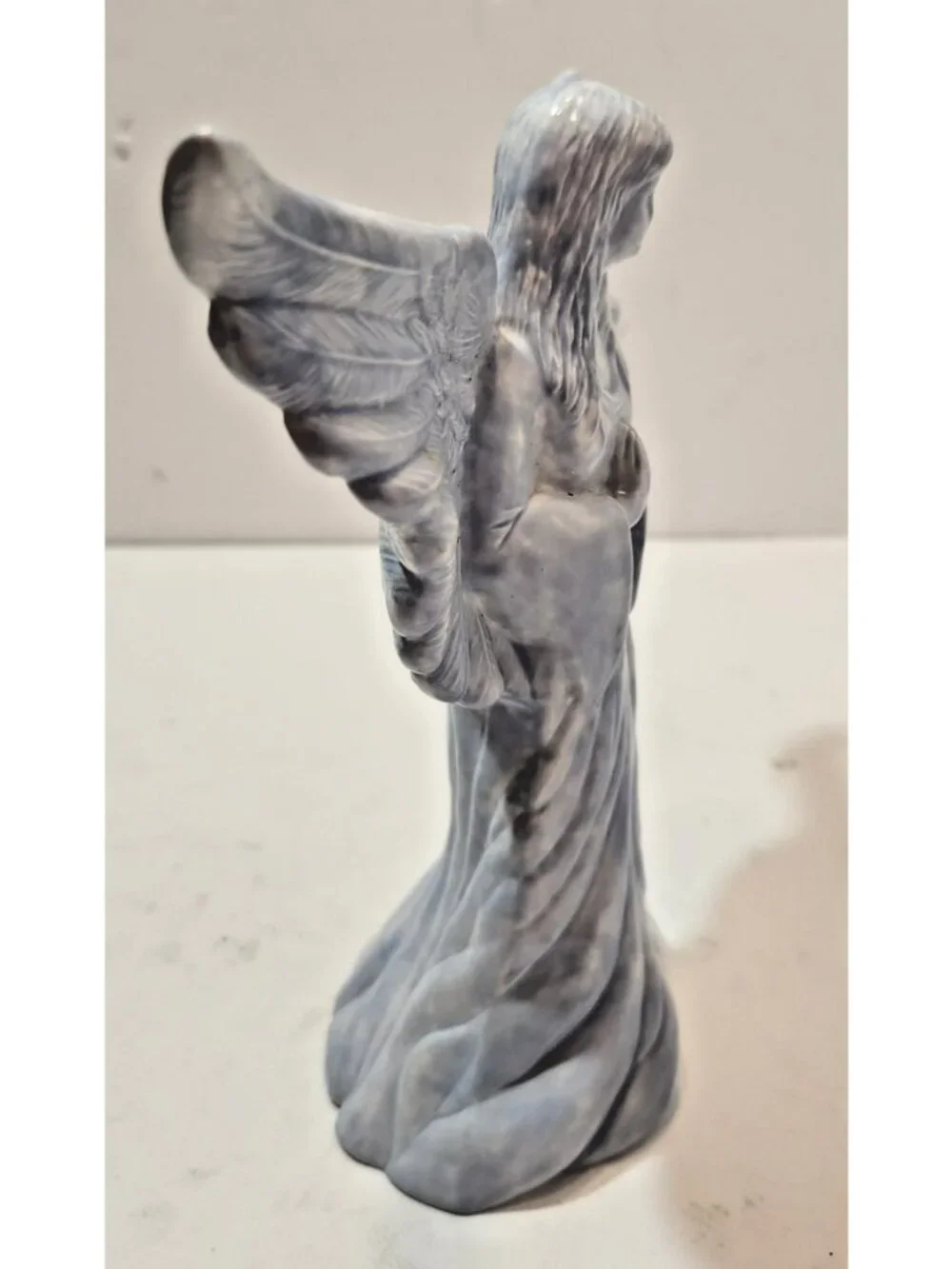 Vintage Praying Ceramic Angel Figurine 7.5